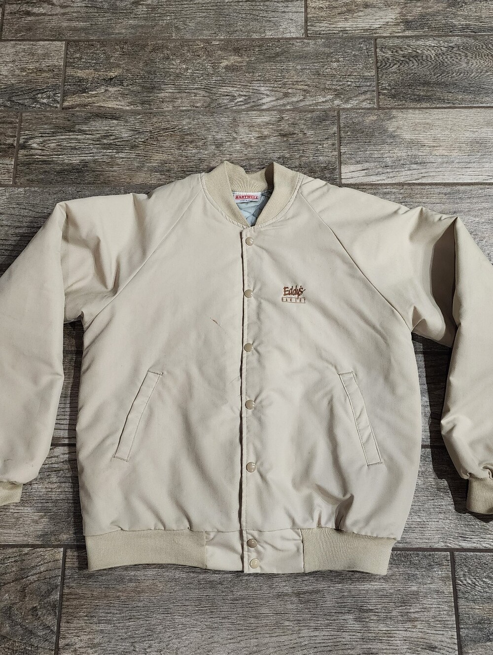 1980s Hartwell Bomber Jacket Eddy's Bakery
